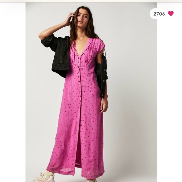 Free People Dresses & Skirts - Free People Rosemary Printed Dress
